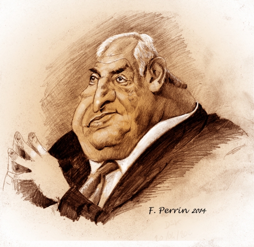 DSK, caricature